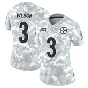 Arctic Camo Women's Russell Wilson Pittsburgh Steelers Limited 2024 Salute to Service Jersey