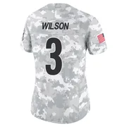 Arctic Camo Women's Russell Wilson Pittsburgh Steelers Limited 2024 Salute to Service Jersey