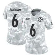 Arctic Camo Women's Shaun Suisham Pittsburgh Steelers Limited 2024 Salute to Service Jersey