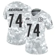 Arctic Camo Women's Spencer Anderson Pittsburgh Steelers Limited 2024 Salute to Service Jersey