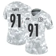 Arctic Camo Women's Stephon Tuitt Pittsburgh Steelers Limited 2024 Salute to Service Jersey