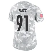 Arctic Camo Women's Stephon Tuitt Pittsburgh Steelers Limited 2024 Salute to Service Jersey