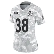 Arctic Camo Women's Terrell Edmunds Pittsburgh Steelers Limited 2024 Salute to Service Jersey