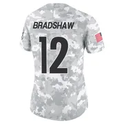 Arctic Camo Women's Terry Bradshaw Pittsburgh Steelers Limited 2024 Salute to Service Jersey