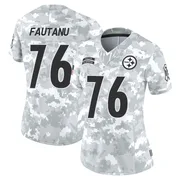 Arctic Camo Women's Troy Fautanu Pittsburgh Steelers Limited 2024 Salute to Service Jersey