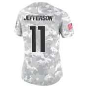 Arctic Camo Women's Van Jefferson Pittsburgh Steelers Limited 2024 Salute to Service Jersey