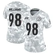 Arctic Camo Women's Vince Williams Pittsburgh Steelers Limited 2024 Salute to Service Jersey