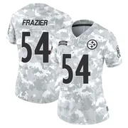 Arctic Camo Women's Zach Frazier Pittsburgh Steelers Limited 2024 Salute to Service Jersey