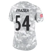 Arctic Camo Women's Zach Frazier Pittsburgh Steelers Limited 2024 Salute to Service Jersey