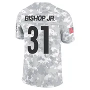 Arctic Camo Youth Beanie Bishop Jr. Pittsburgh Steelers Limited 2024 Salute to Service Jersey