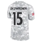 Arctic Camo Youth Ben Skowronek Pittsburgh Steelers Limited 2024 Salute to Service Jersey