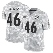 Arctic Camo Youth Christian Kuntz Pittsburgh Steelers Limited 2024 Salute to Service Jersey