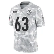 Arctic Camo Youth Dermontti Dawson Pittsburgh Steelers Limited 2024 Salute to Service Jersey