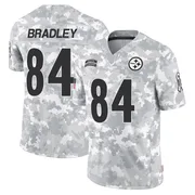 Arctic Camo Youth Ja'Marcus Bradley Pittsburgh Steelers Limited 2024 Salute to Service Jersey