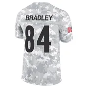 Arctic Camo Youth Ja'Marcus Bradley Pittsburgh Steelers Limited 2024 Salute to Service Jersey