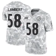 Arctic Camo Youth Jack Lambert Pittsburgh Steelers Limited 2024 Salute to Service Jersey