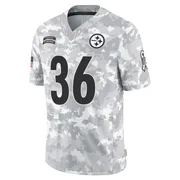 Arctic Camo Youth Jerome Bettis Pittsburgh Steelers Limited 2024 Salute to Service Jersey