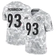 Arctic Camo Youth Mark Robinson Pittsburgh Steelers Limited 2024 Salute to Service Jersey