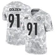 Arctic Camo Youth Markus Golden Pittsburgh Steelers Limited 2024 Salute to Service Jersey