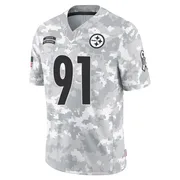 Arctic Camo Youth Markus Golden Pittsburgh Steelers Limited 2024 Salute to Service Jersey