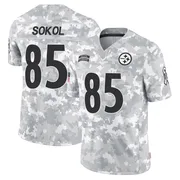 Arctic Camo Youth Matt Sokol Pittsburgh Steelers Limited 2024 Salute to Service Jersey