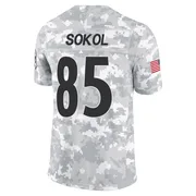 Arctic Camo Youth Matt Sokol Pittsburgh Steelers Limited 2024 Salute to Service Jersey