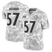 Arctic Camo Youth Montravius Adams Pittsburgh Steelers Limited 2024 Salute to Service Jersey