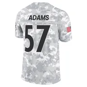 Arctic Camo Youth Montravius Adams Pittsburgh Steelers Limited 2024 Salute to Service Jersey