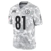 Arctic Camo Youth MyCole Pruitt Pittsburgh Steelers Limited 2024 Salute to Service Jersey