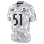 Arctic Camo Youth Nick Herbig Pittsburgh Steelers Limited 2024 Salute to Service Jersey