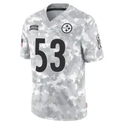 Arctic Camo Youth Nick Kwiatkoski Pittsburgh Steelers Limited 2024 Salute to Service Jersey