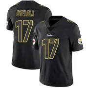 Black Impact Men's Ayo Oyelola Pittsburgh Steelers Limited Jersey