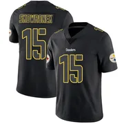 Black Impact Men's Ben Skowronek Pittsburgh Steelers Limited Jersey