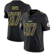 Black Impact Men's Eric Rowe Pittsburgh Steelers Limited Jersey