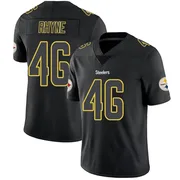 Black Impact Men's Forrest Rhyne Pittsburgh Steelers Limited Jersey