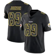 Black Impact Youth Brandon Johnson Pittsburgh Steelers Limited Jersey