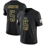 Black Impact Youth Cameron Johnston Pittsburgh Steelers Limited Jersey