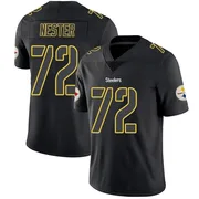 Black Impact Youth Doug Nester Pittsburgh Steelers Limited Jersey