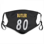 Black Jack Butler Pittsburgh Steelers Washable & Reusable Face Mask With PM2.5 Filter