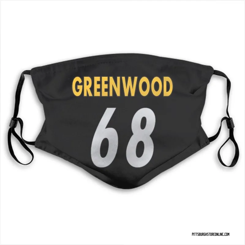 Pittsburgh Steelers #68 L.C. Greenwood Black Throwback Jersey on sale,for  Cheap,wholesale from China