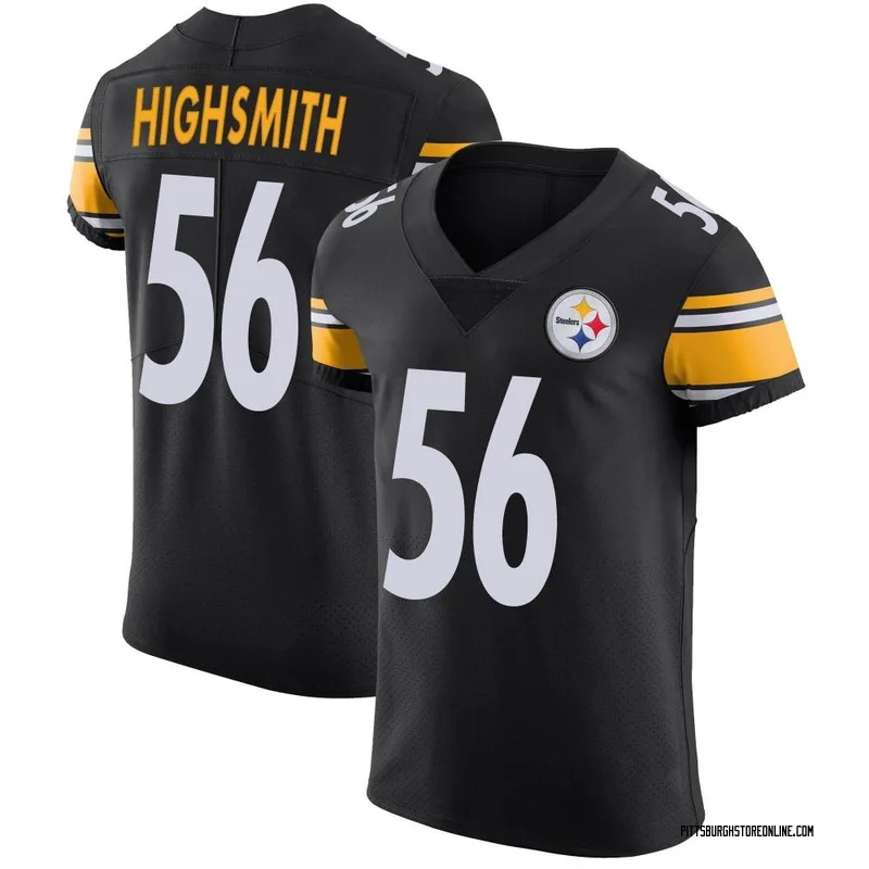 Black Men's Alex Highsmith Pittsburgh Steelers Elite Team Color Vapor Untouchable Jersey