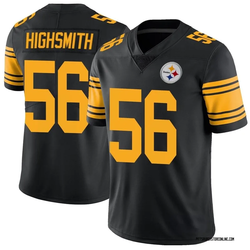 Black Men's Alex Highsmith Pittsburgh Steelers Limited Color Rush Jersey