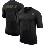 Black Men's Beanie Bishop Jr. Pittsburgh Steelers Limited 2020 Salute To Service Jersey