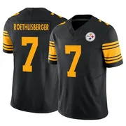 Black Men's Ben Roethlisberger Pittsburgh Steelers Limited 2nd Alternate Vapor F.U.S.E. Jersey