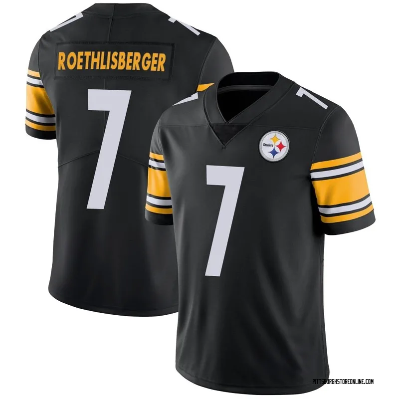 Ben Roethlisberger Pittsburgh Steelers Nike Color Rush Legend Jersey - Black