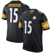 Black Men's Ben Skowronek Pittsburgh Steelers Legend Jersey