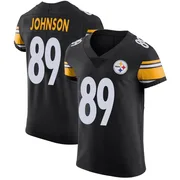 Black Men's Brandon Johnson Pittsburgh Steelers Elite Team Color Vapor Untouchable Jersey