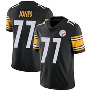 Black Men's Broderick Jones Pittsburgh Steelers Limited Team Color Vapor Untouchable Jersey