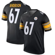 Black Men's Calvin Anderson Pittsburgh Steelers Legend Jersey