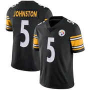 Black Men's Cameron Johnston Pittsburgh Steelers Limited Team Color Vapor Untouchable Jersey